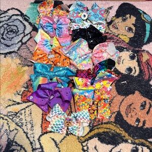 Jojo Bows Colorful Hair Bow Set
